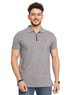 Forest Grey Zipper Polo - Khotwh